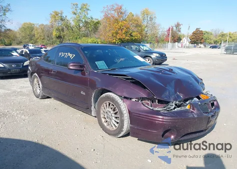 2002 Pontiac Grand Prix Gt from USA, damaged, VIN 1G2WP12K72F223697